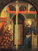 MASOLINO da Panicale The Annunciation, National Gallery of Art Spain oil painting artist